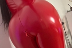 Chaturbate dakota_blare - red latex suit