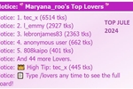 Chaturbate maryana_roo - My TOP lovers